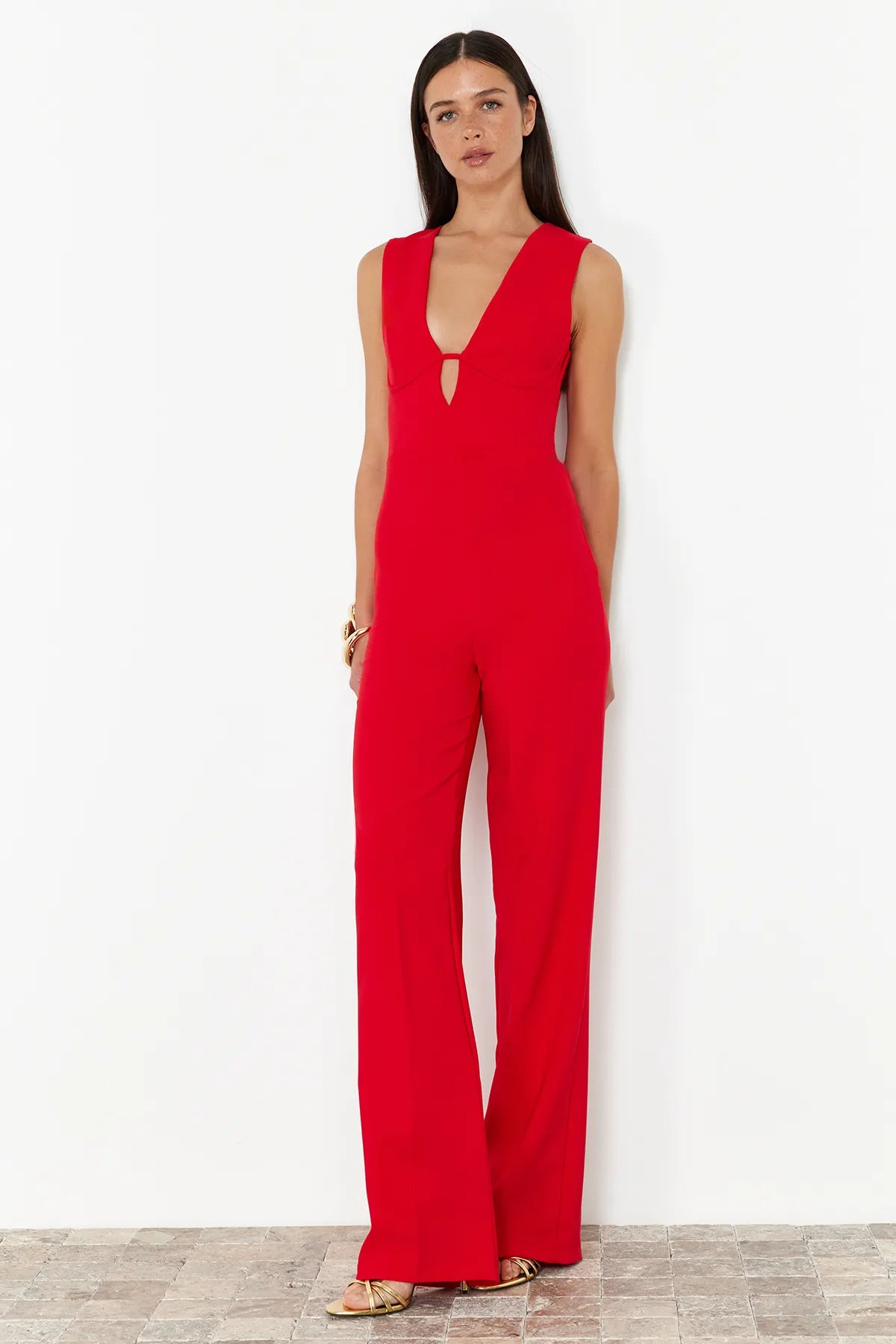 Zelda White Jumpsuit