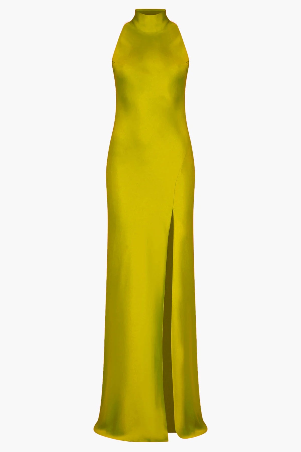 Halter Neck Maxi Dress- Green Pinyor Halter Neck Maxi Dress- Green Pinyor