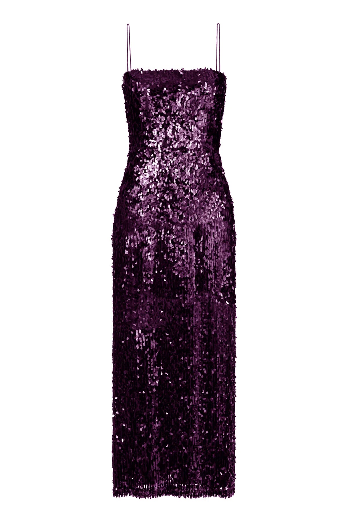 Sequined Purple Midi Dress Sequined Purple Midi Dress