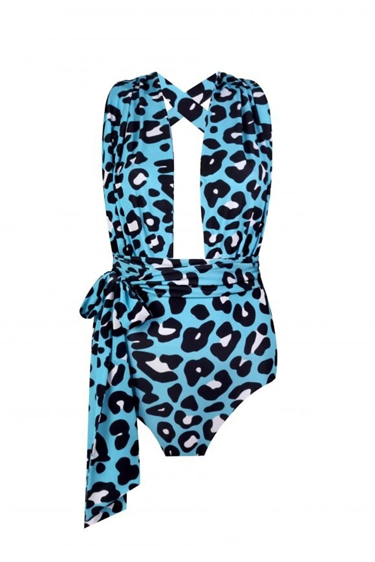 Blue Leo One Piece Swimwear