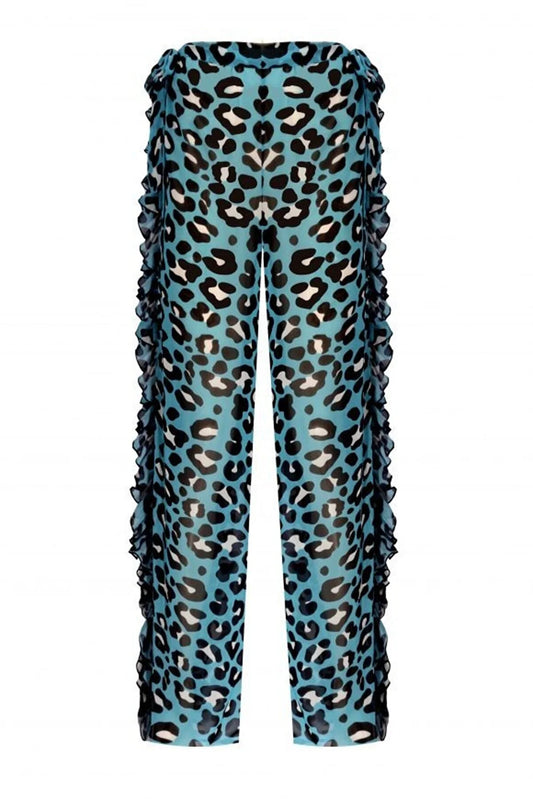 Blue Leo Pants