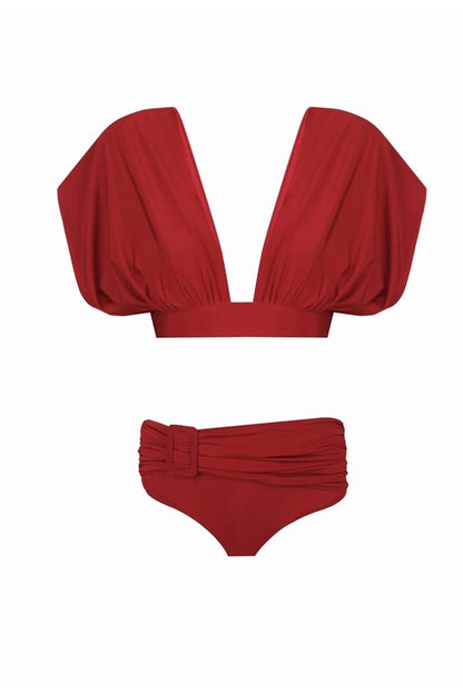 Lipstick Bikini Set