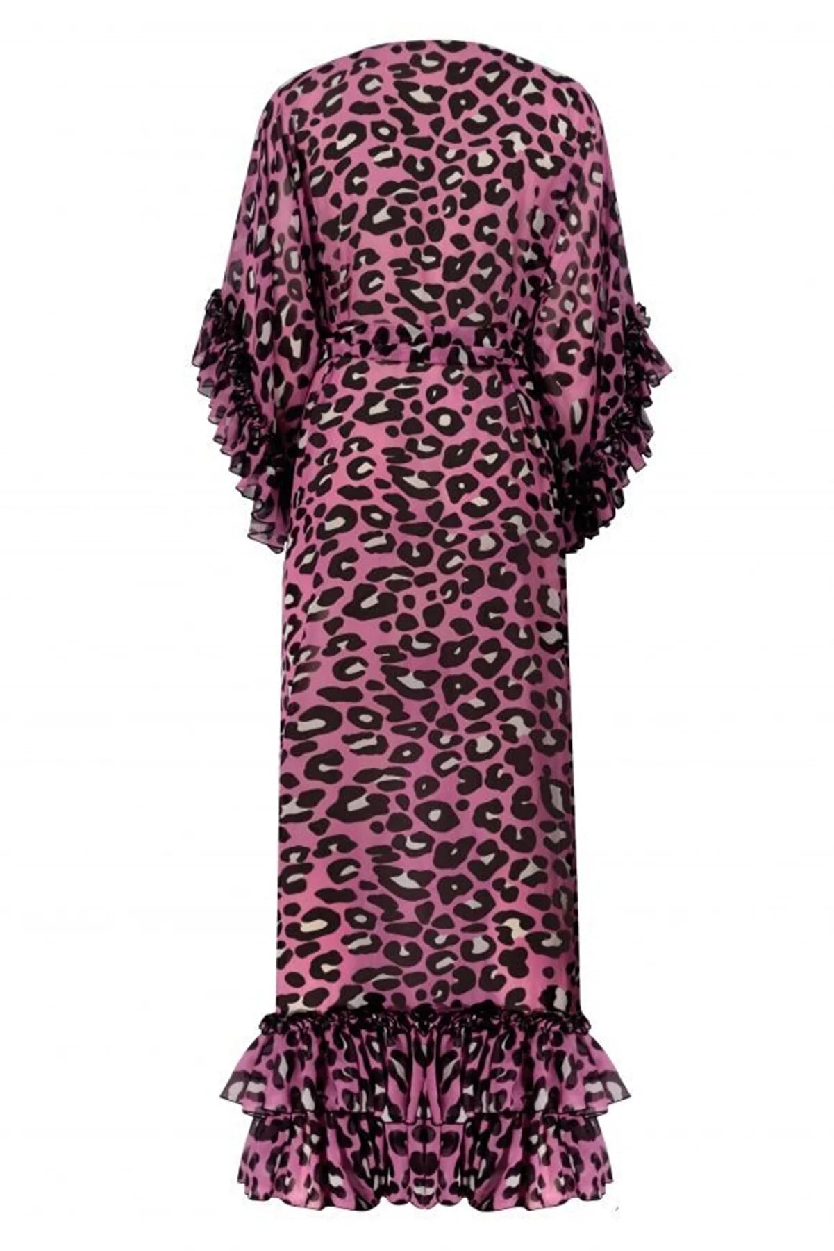 Pink Leo Cover Up Dress