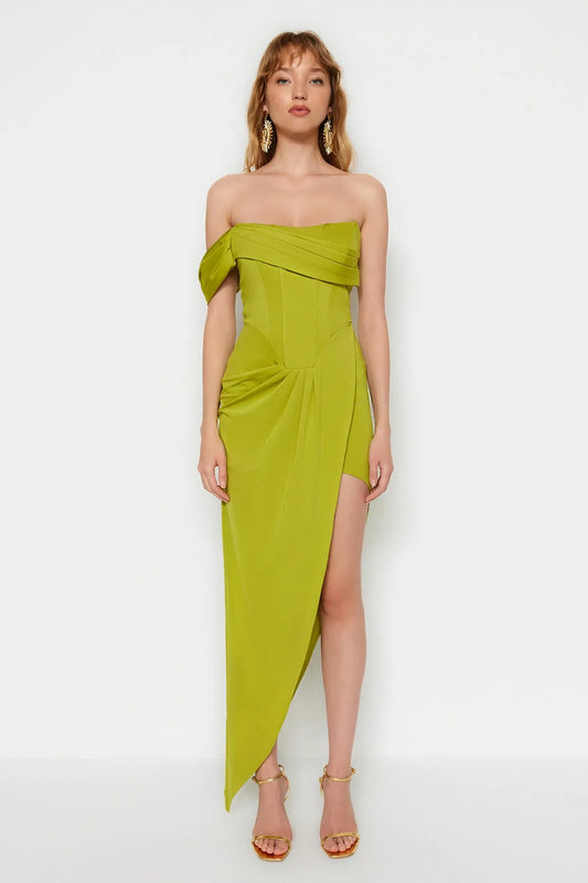 Abarta Green Dress