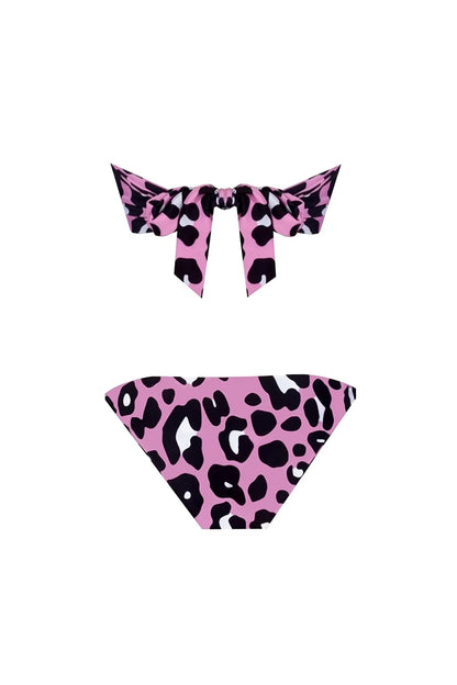 Pink Leo Bikini Set