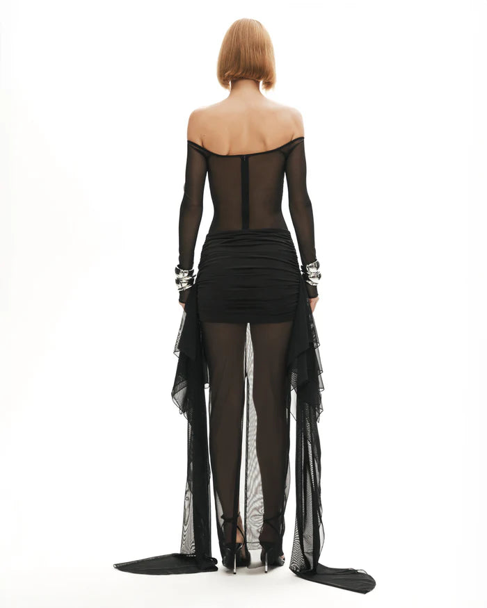 Seven Deadly Sips Dress In Black