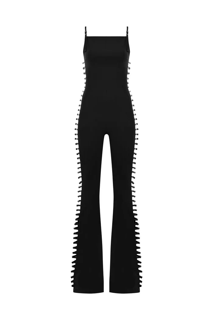 Provocatrix Jumpsuit In Black