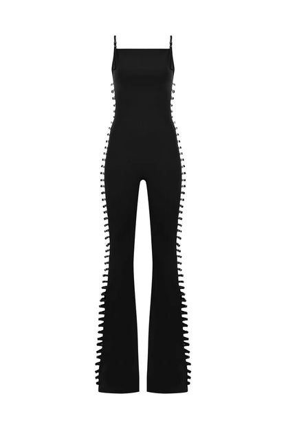 Provocatrix Jumpsuit In Black