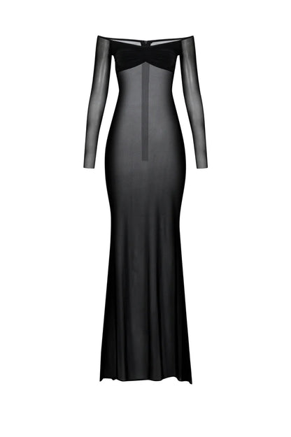 Seven Deadly Sips Dress In Black